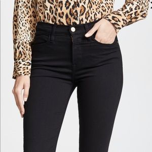 Frame Denim Le Garçon Black Jeans Size 30